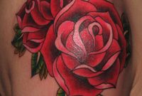 Red Rose Tattoos On Shoulder inside proportions 780 X 1024