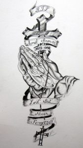 Rip Tattoo Custom Drawings Rip Tattoo Word Tattoos Jesus Tattoo in size 1080 X 1920