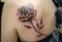 Rose Tattoo Shoulder Back Design Lava360 Tattoosonback Tattoos pertaining to sizing 1046 X 1265