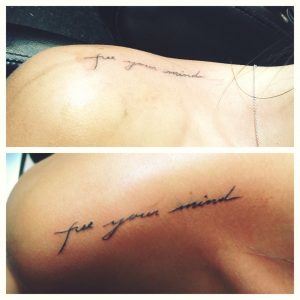 Script Tattoos Photo Projects To Try Tattoos Tattoo Script pertaining to measurements 1280 X 1280