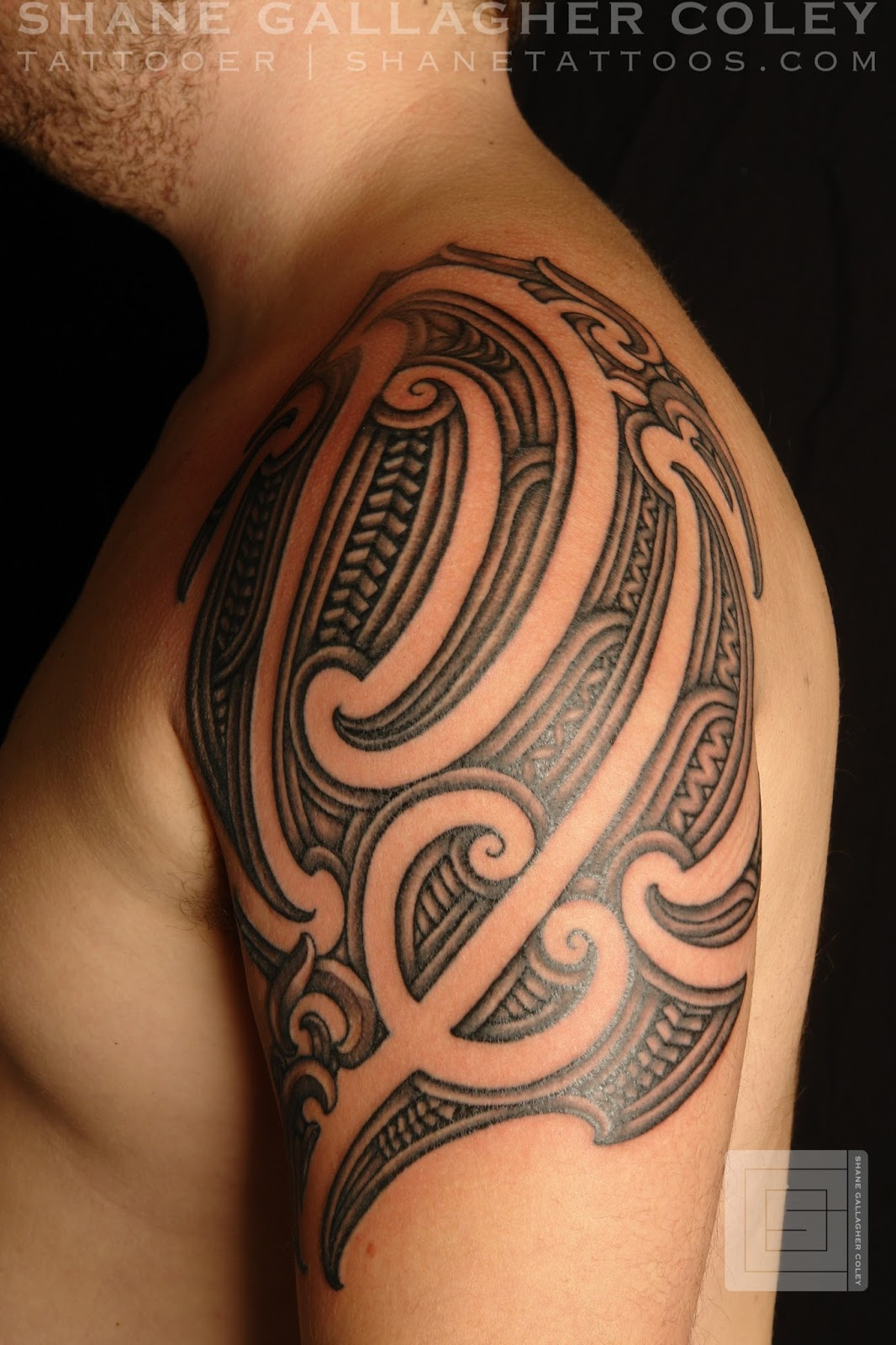 Shane Tattoos Maori Shoulder Tattoota Moko throughout size 1066 X 1600