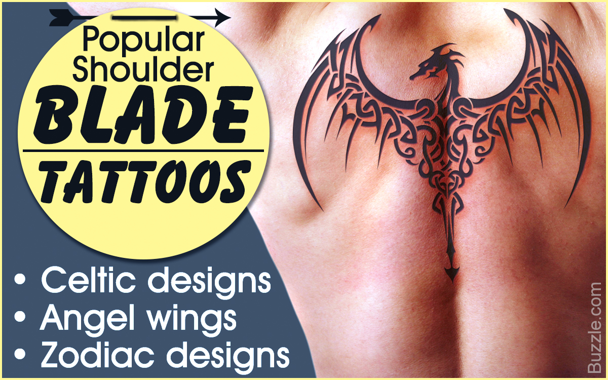 Shoulder Blade Tattoos For Men regarding size 1200 X 750