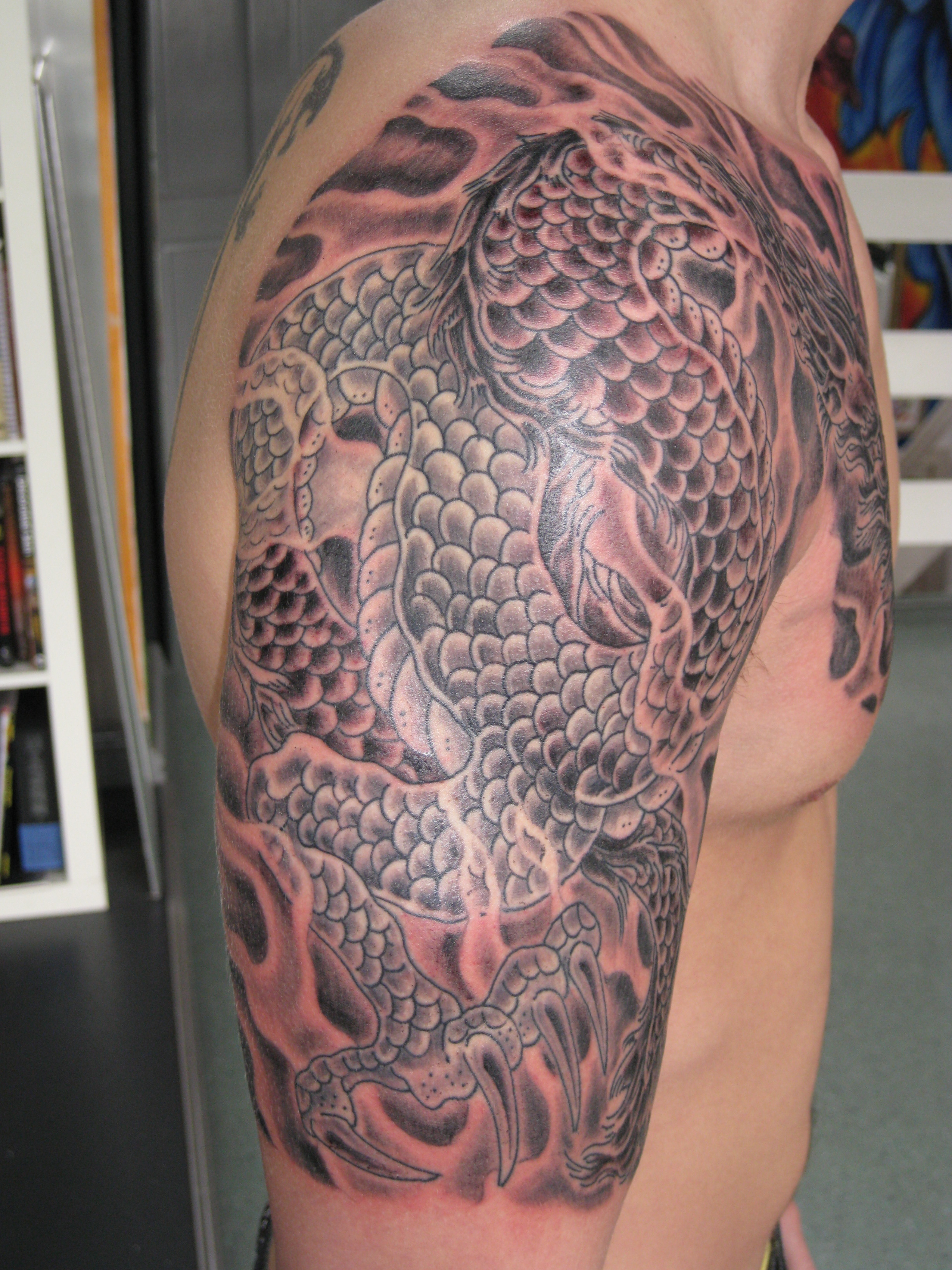 Shoulder Irish St Tattoo throughout measurements 2448 X 3264