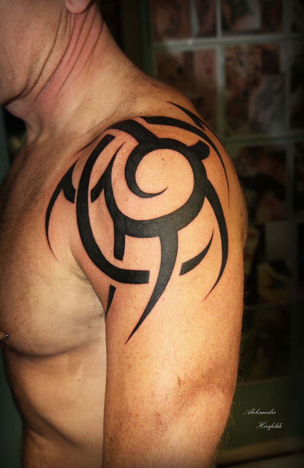 Shoulder Tattoo Of Tribal Tattoo Ideas within size 1000 X 1539