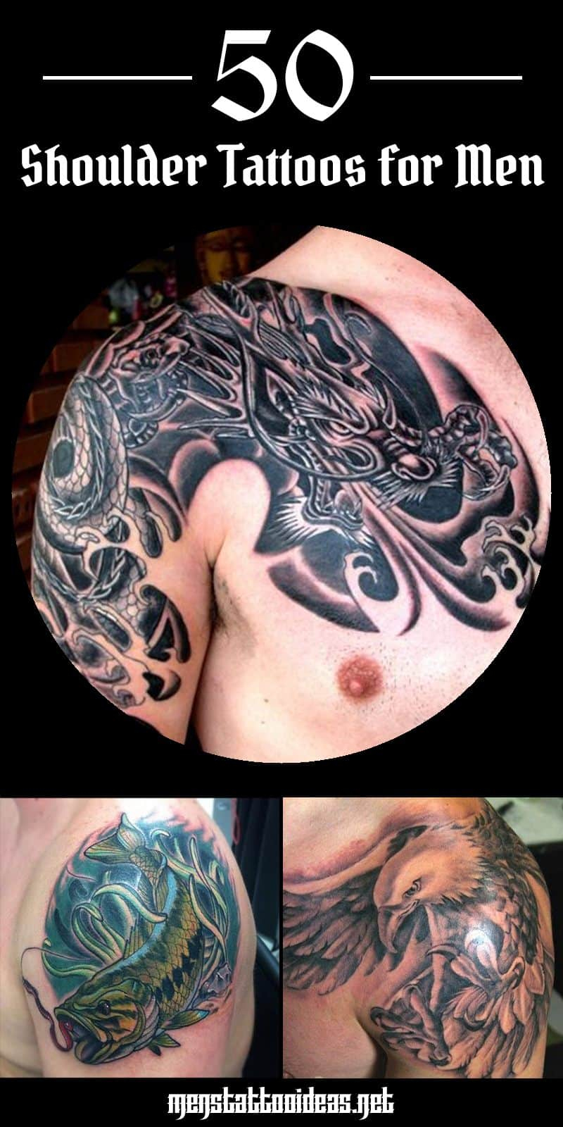 Shoulder Tattoos For Men Designs On Shoulder For Guys throughout proportions 800 X 1600