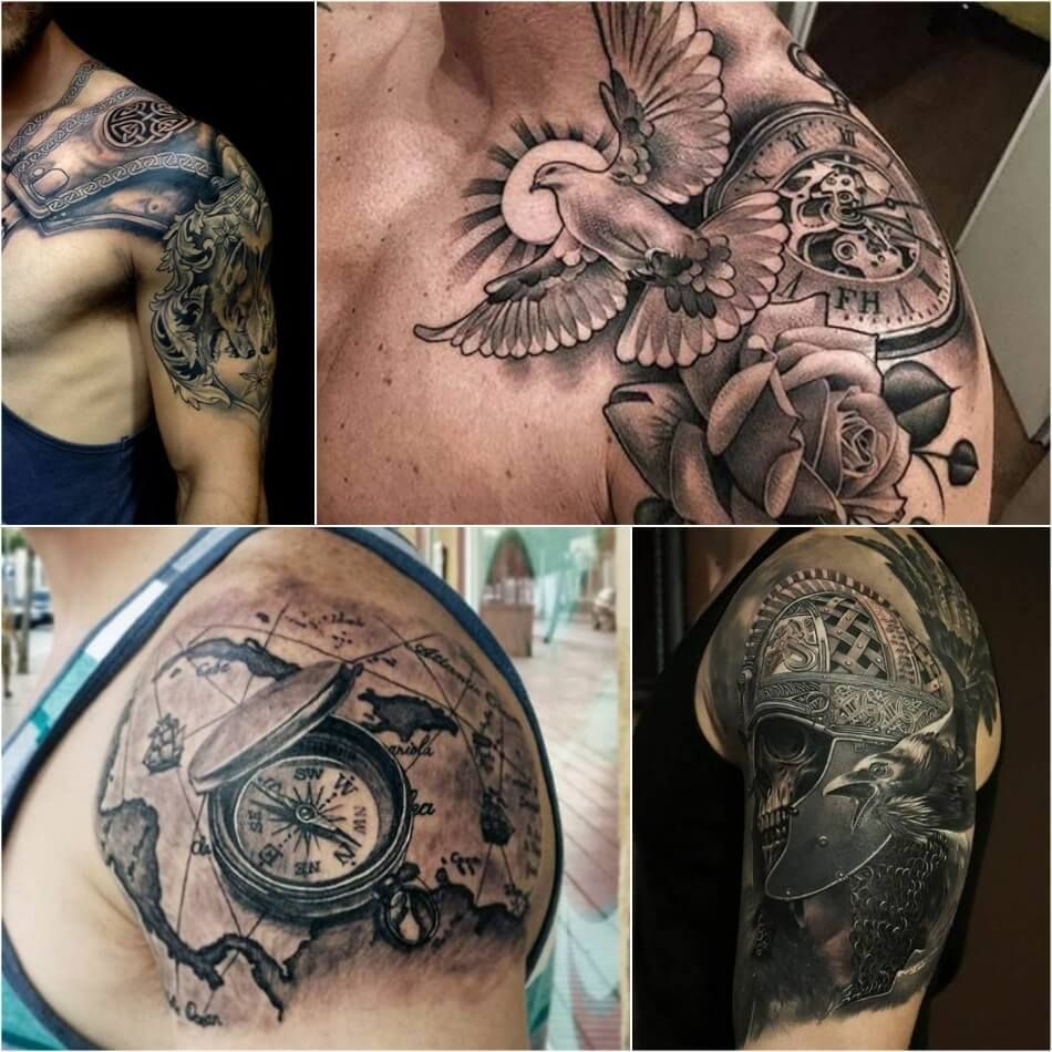 Shoulder Tattoos For Men Shoulder Tattoo Tattoo On Shoulder throughout size 950 X 950