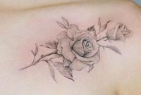 Simple Rose Tattoo On Shoulder Mybodiart Tattoo Ideas regarding measurements 850 X 1500