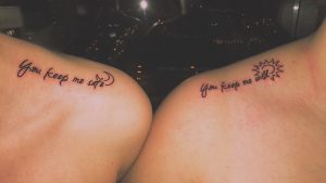 Sister Tattoo On The Shoulder You Keep Me Safe You Keep Me Wild for measurements 1334 X 750