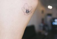 Small Hibiscus Flower On The Right Shoulder Blade Tattoo Artist for dimensions 1000 X 1000
