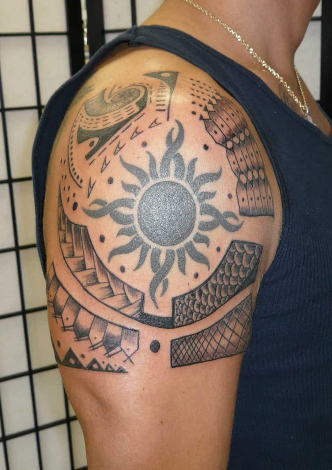 Sun And Moon Tattoos For Men Ideas And Designs intended for proportions 1084 X 1535