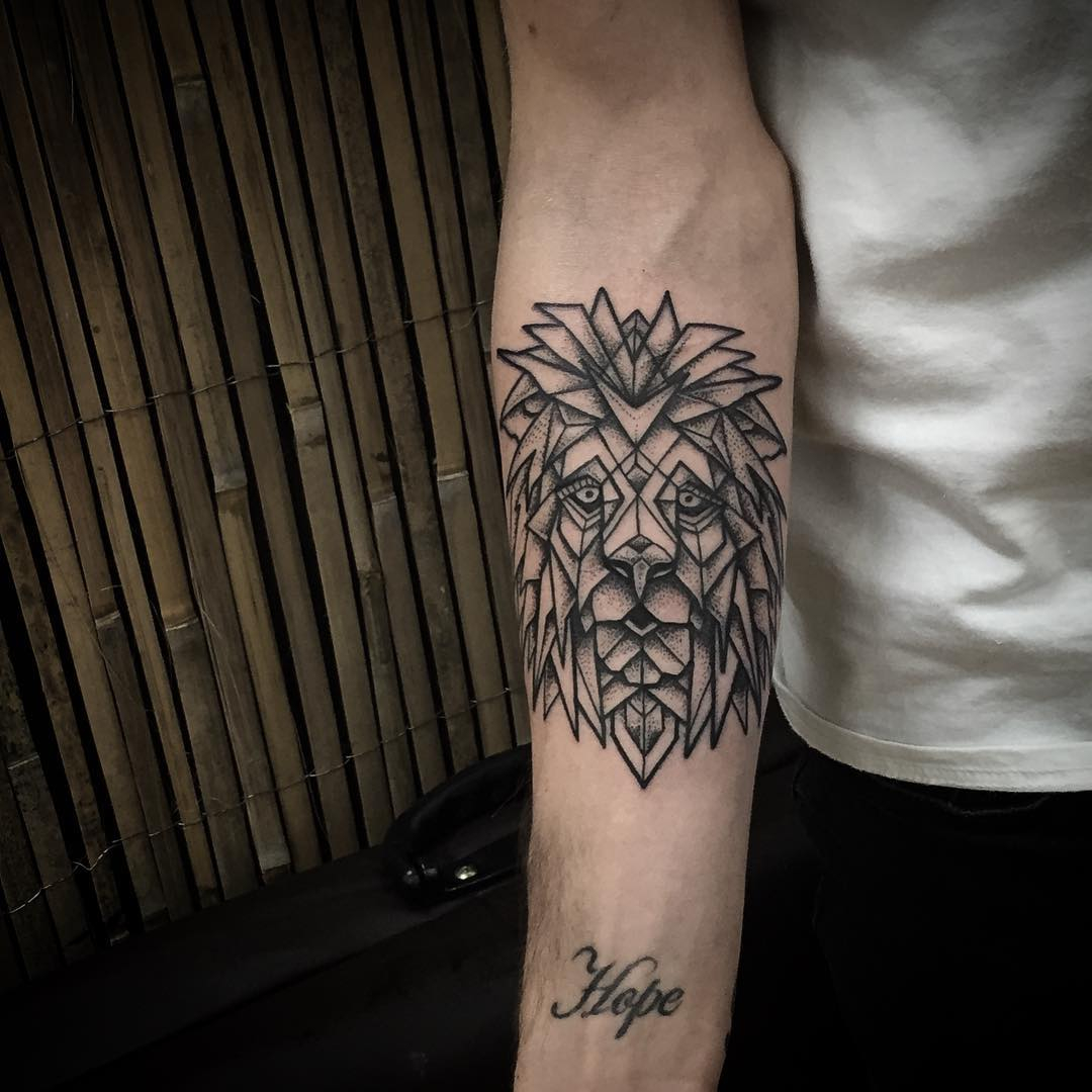 Symmetry Lion Tattoo On Arm Best Tattoo Ideas Gallery pertaining to dimensions 1080 X 1080