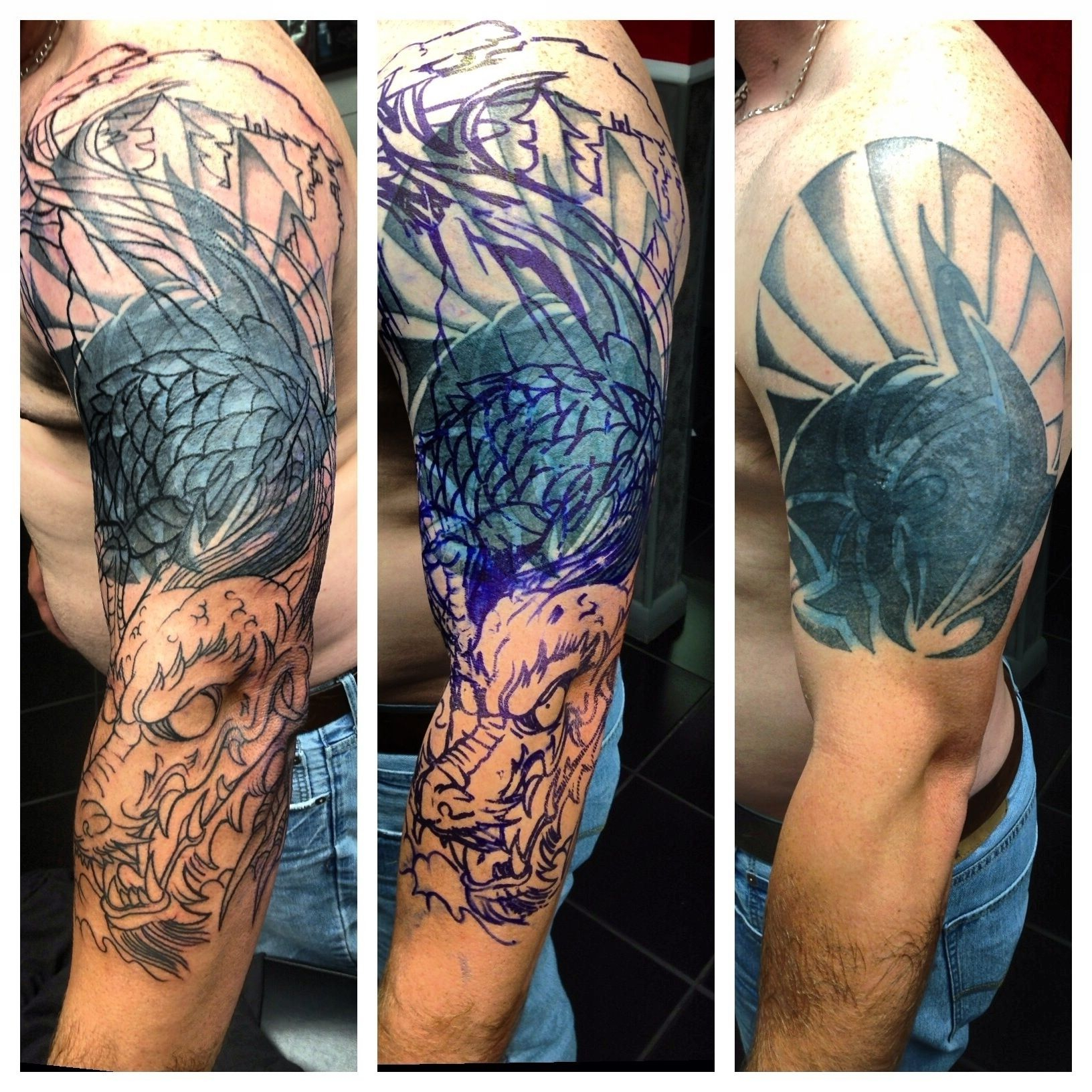 Tattoo Cover Up Ideas For Men Top Tribal Tattoo Cover Up Ideas with regard to proportions 1632 X 1632