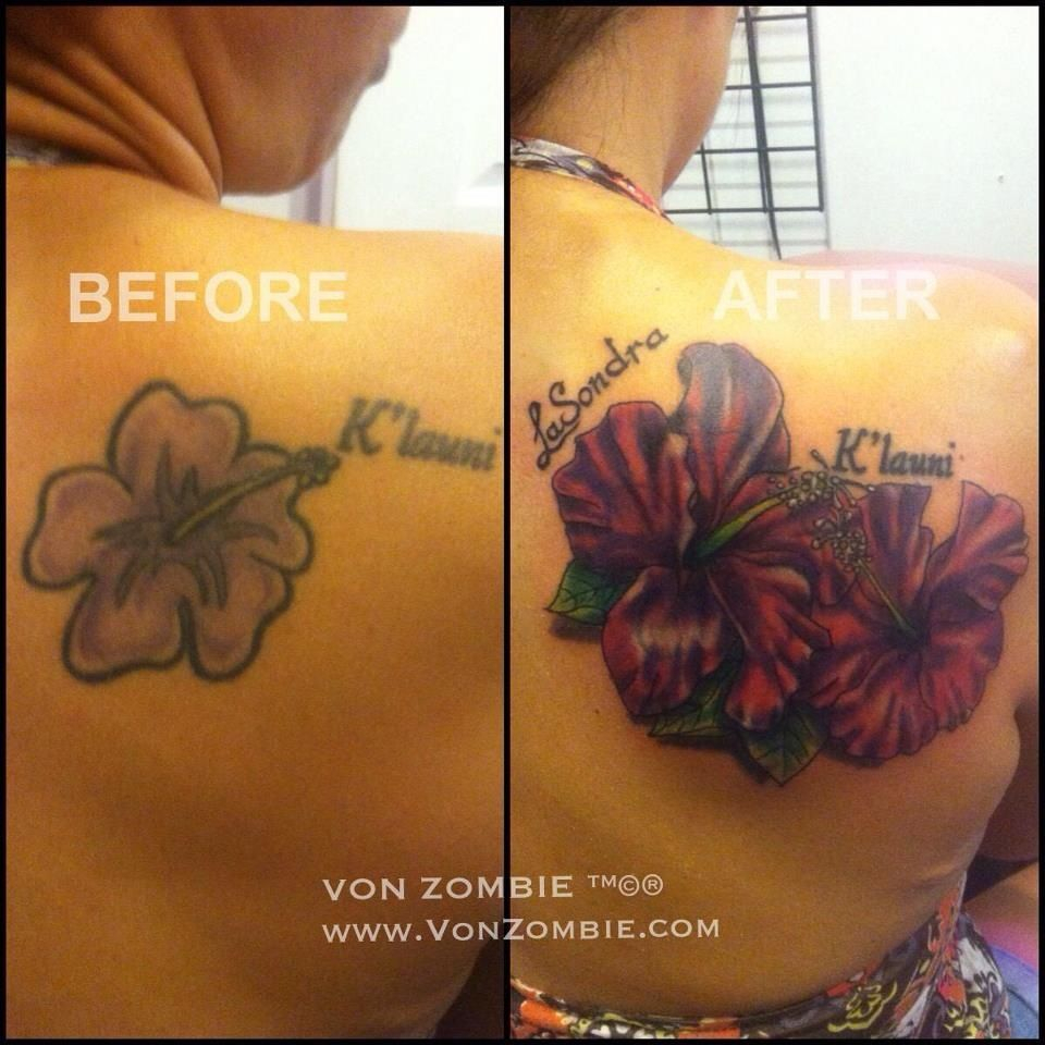 Tattoo Cover Up Shoulder Blade Jarris Vonzombie Wwwvonzombie pertaining to measurements 960 X 960