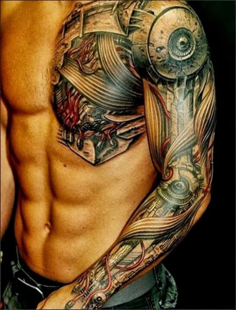 The 100 Best Chest Tattoos For Men Improb pertaining to size 780 X 1024