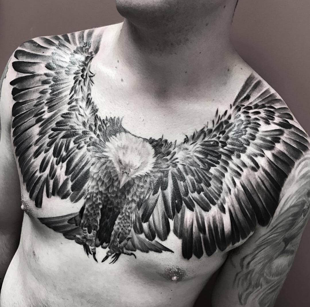 The 100 Best Chest Tattoos For Men Improb throughout proportions 1080 X 1068