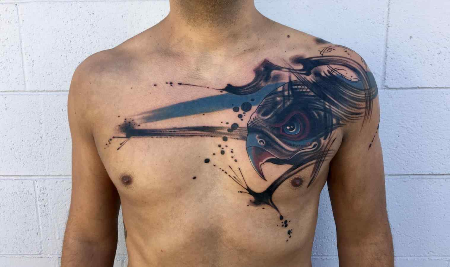 The 100 Best Chest Tattoos For Men Improb with regard to sizing 1517 X 901