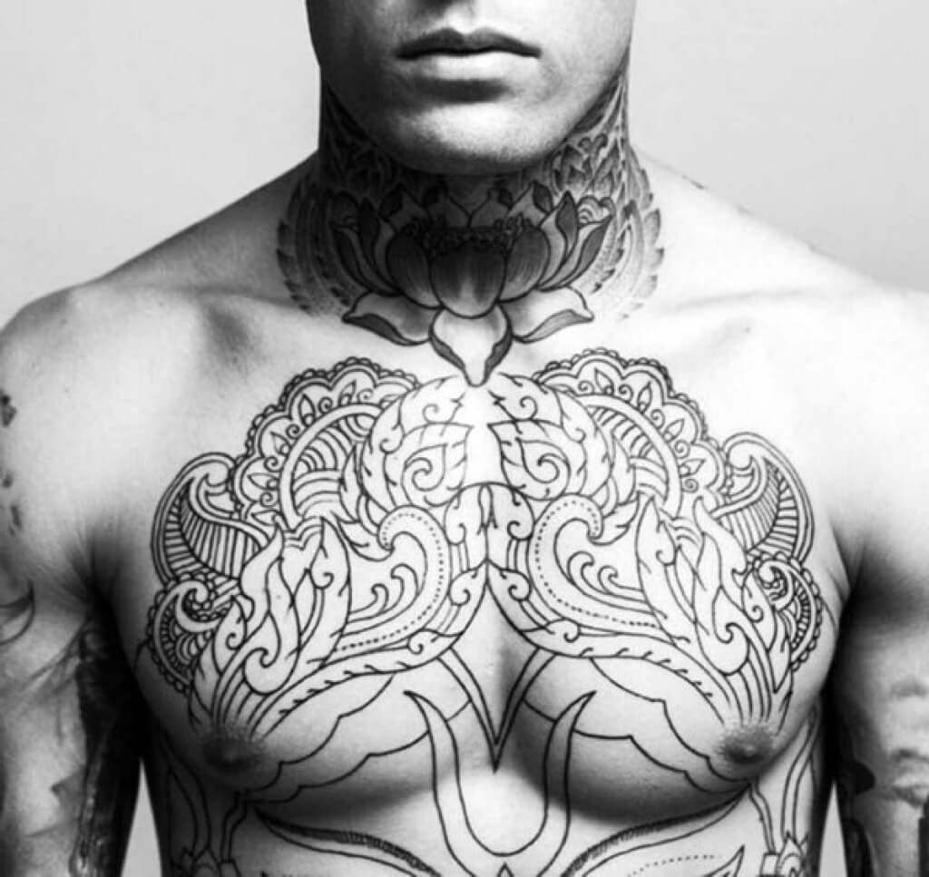 The 100 Best Chest Tattoos For Men Improb with sizing 1024 X 967