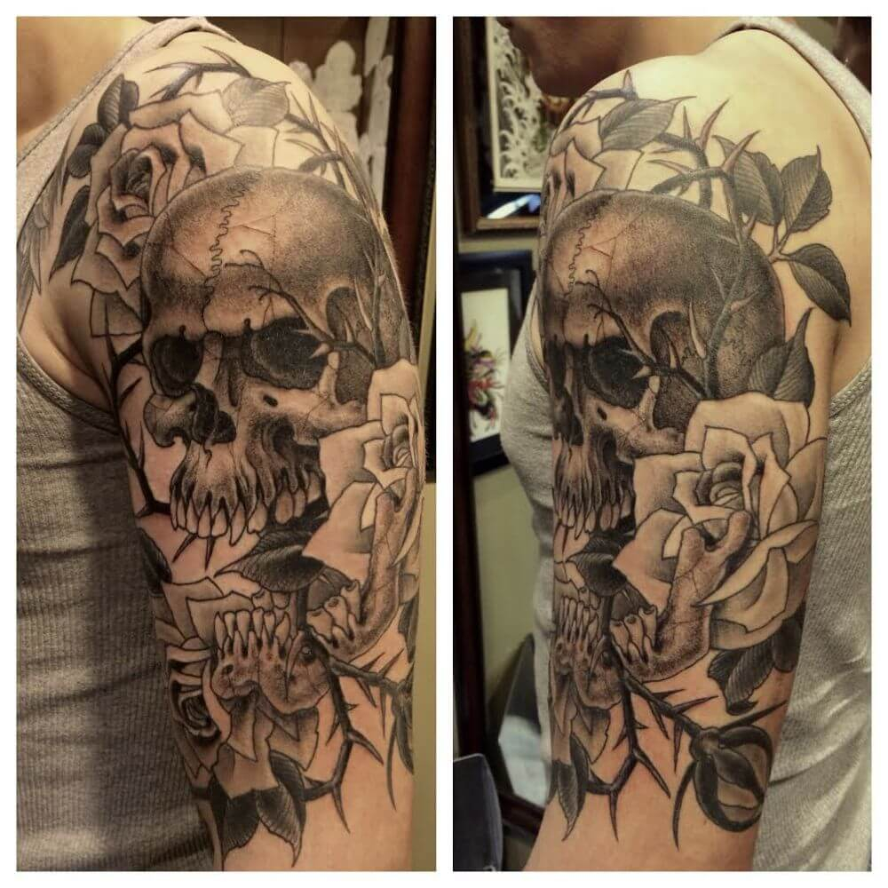 The 110 Best Skull Tattoos For Men Improb throughout size 1000 X 1000