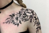 The 81 Most Gorgeous Blackwork Flower Tattoos Tattoos Flower in size 1080 X 1080