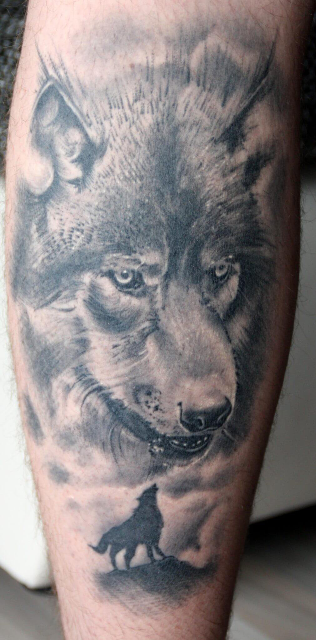 The 85 Best Wolf Tattoos For Men Improb in measurements 1011 X 2048