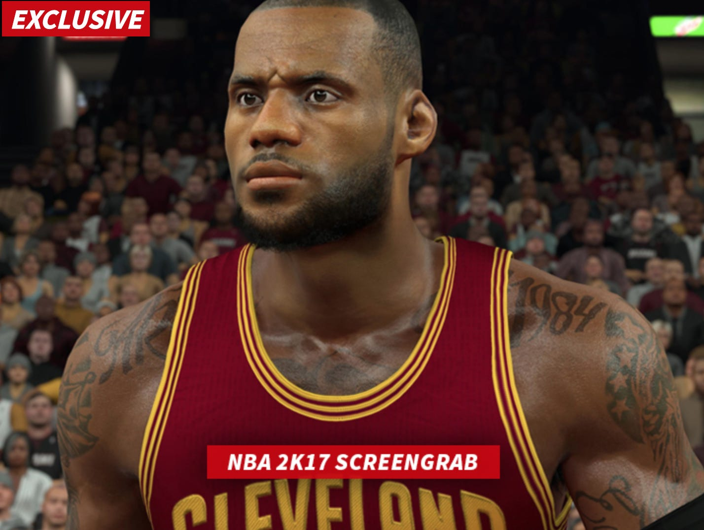 The New Nba 2k Is So Realistic That Lebrons Tattoo Artist Is Suing for proportions 1428 X 1076