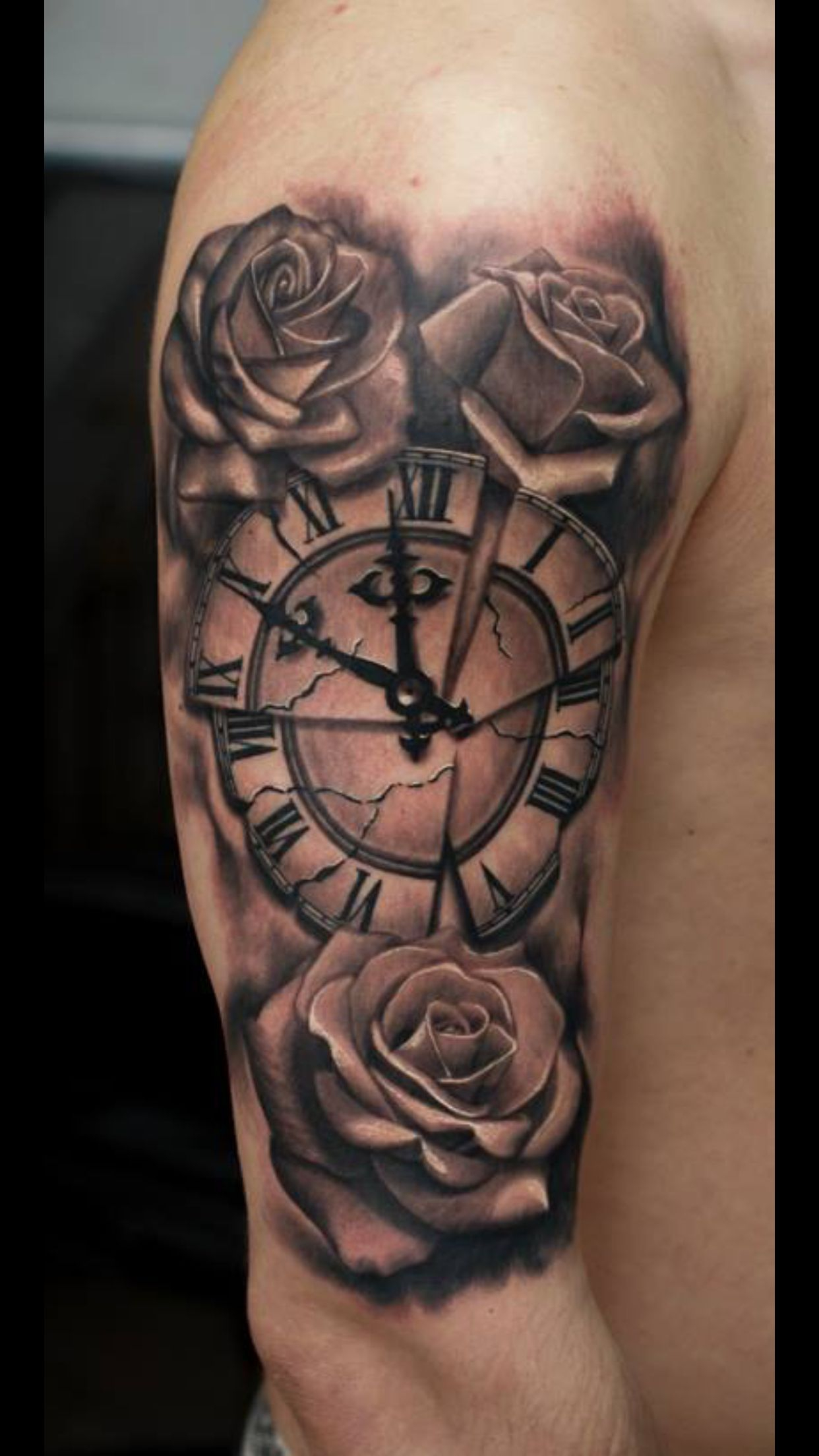 Time For Roses Tattoo Work Portfolio Tattoos Sleeve Tattoos with regard to measurements 1242 X 2208