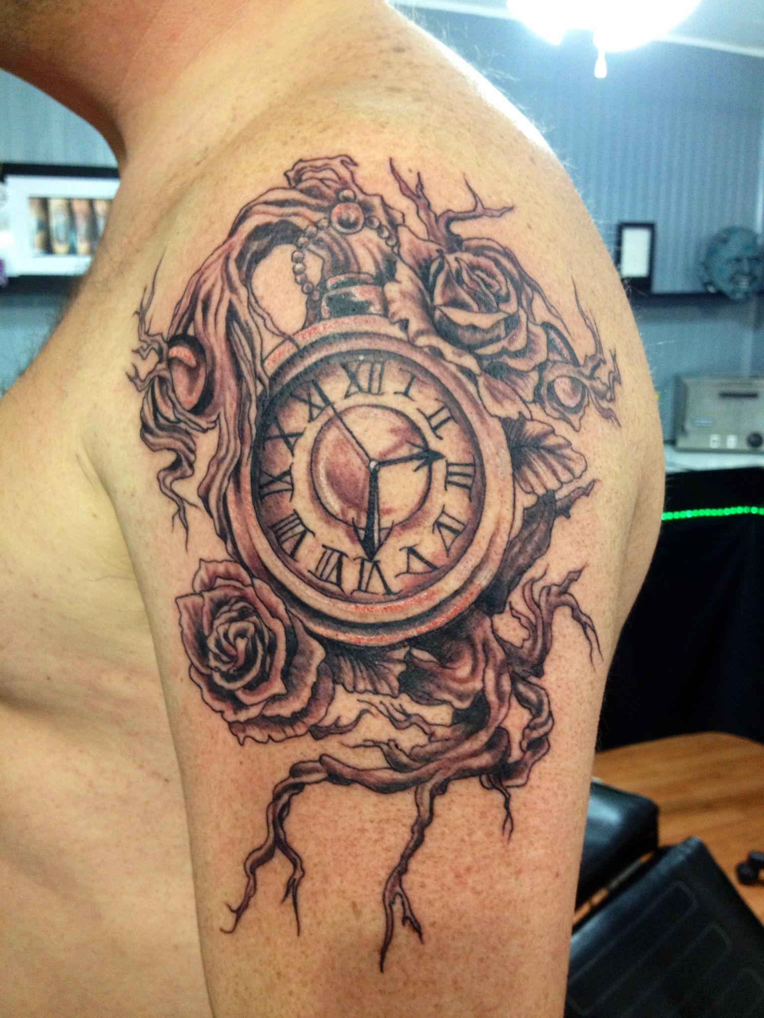 Time Tattoo Just Want The Watch Out Of It Time For Another with proportions 1536 X 2048