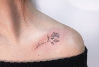 Tiny Small Cute Rose Tattoo Irene Bogachuk Tattoos Irene throughout dimensions 1080 X 1080