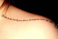 To Live In The Hearts You Leave Behind Is Not To Die Tattoos for sizing 2549 X 1677
