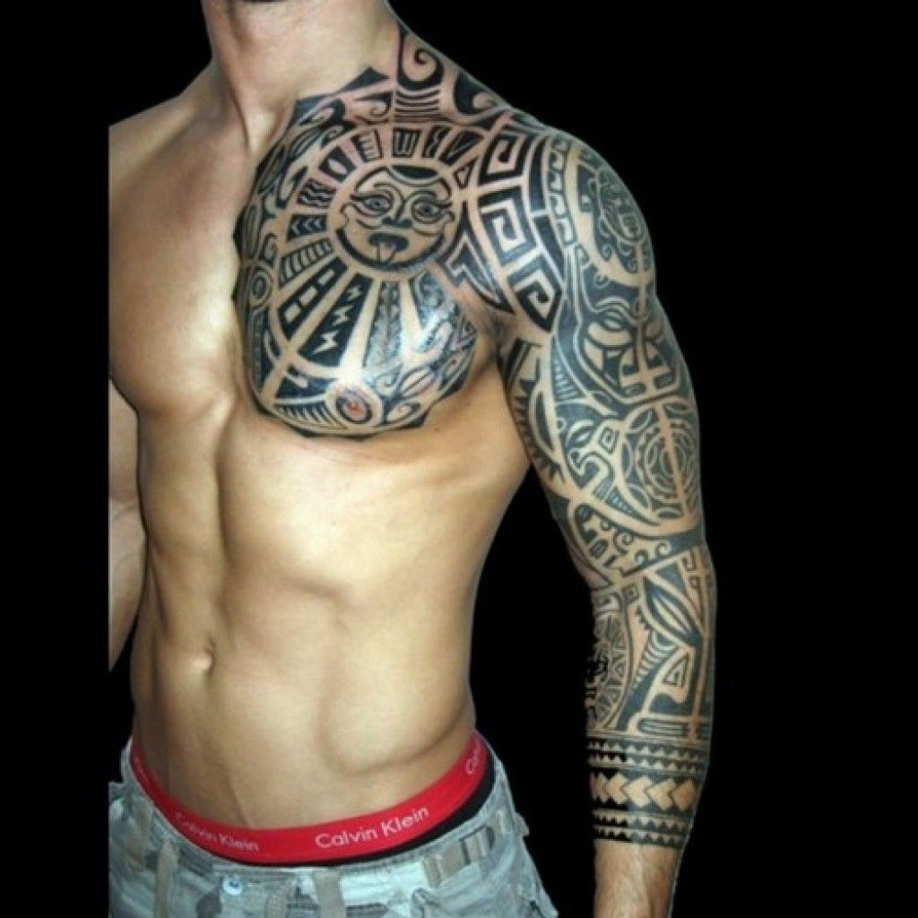 Tribal Shoulder Tatto Tribal Shoulder And Arm Tattoos Meanings For pertaining to measurements 1024 X 1024