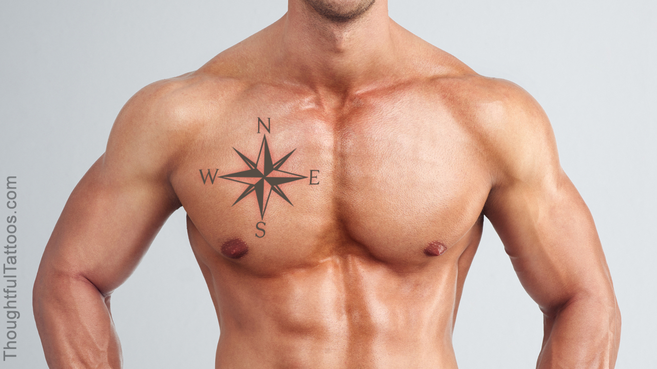 Truly Awesome Nautical Star Tattoos To Sport On The Chest intended for dimensions 1280 X 720