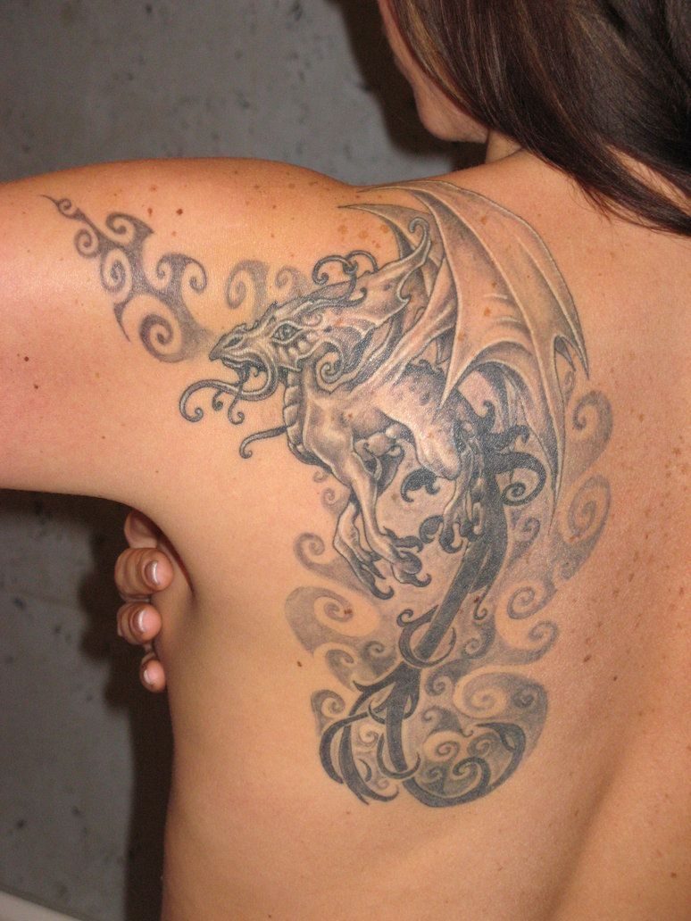 Unique Tattoos I Like Tattoos Dragon Tattoo Shoulder Dragon pertaining to proportions 774 X 1032