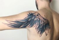 Wing On Guys Shoulder Blade Upper Arm Best Tattoo Ideas with regard to size 1080 X 1062