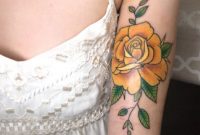 Yellow Rose Tattoo Tattoo Yellow Rose Tattoos Rose Tattoos with regard to dimensions 750 X 1334