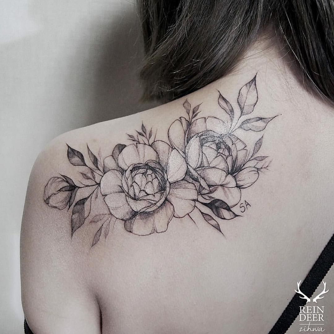 Zihwatattooer Floraltattoo This Is A Favorite Simple And intended for proportions 1080 X 1080